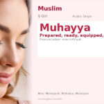 Muhayya Name Meaning and Details