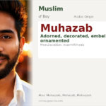 Muhazab Name Meaning and Details
