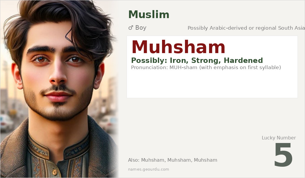 Muhsham Name Meaning and Details