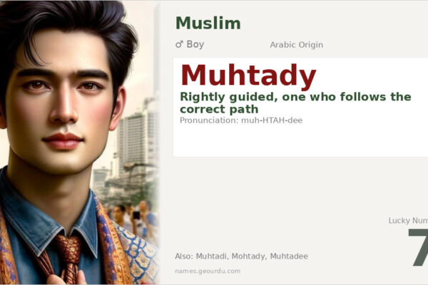 Muhtady Name Meaning — Arabic Origin, Boy’s Name & Islamic Significance (2025)