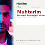 Muhtarim Name Meaning and Details