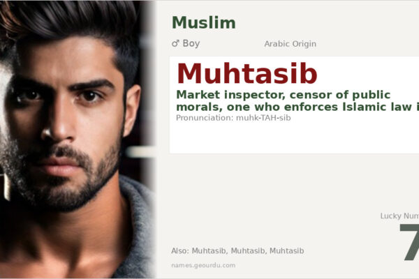 Muhtasib Meaning — Arabic Origin, Boy Name & Details (2025)