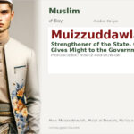 Muizzuddawlah Name Meaning and Details