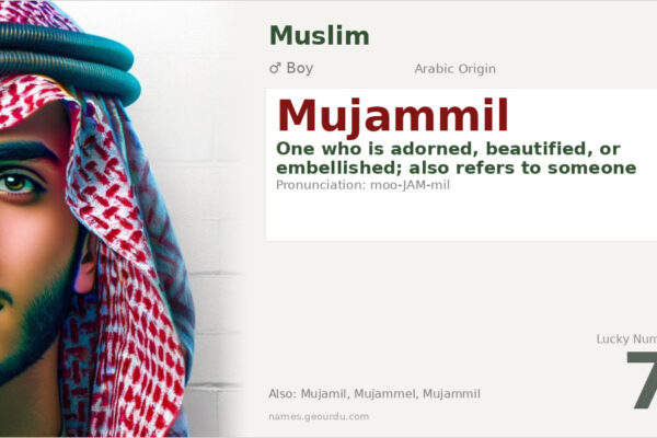 Mujammil Name Meaning — Arabic Origin, Boy Name & Details (2025)