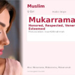 Mukarramah Name Meaning and Details