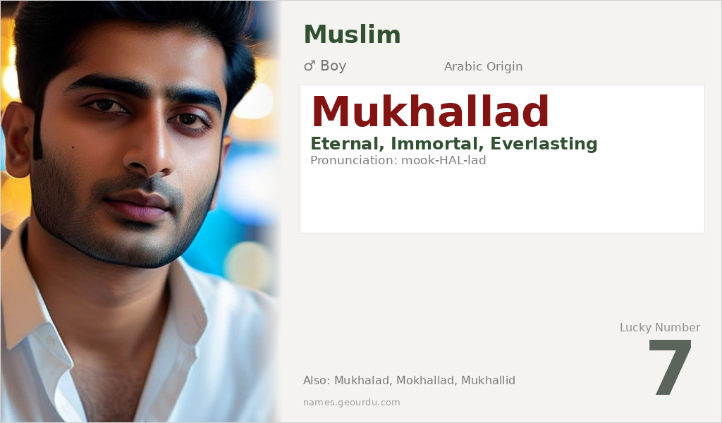 Mukhallad Name Meaning and Details