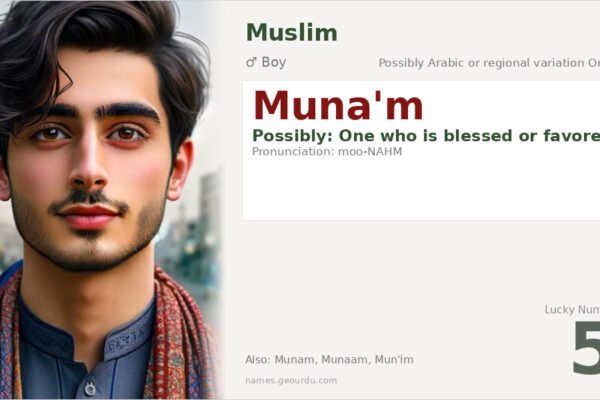 Muna’m Name Meaning — Origin, Gender & Details (2025)