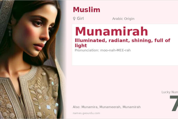Munamirah Name Meaning — Arabic Origin, Girl Name & Details (2025)