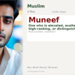 Muneef Name Meaning and Details
