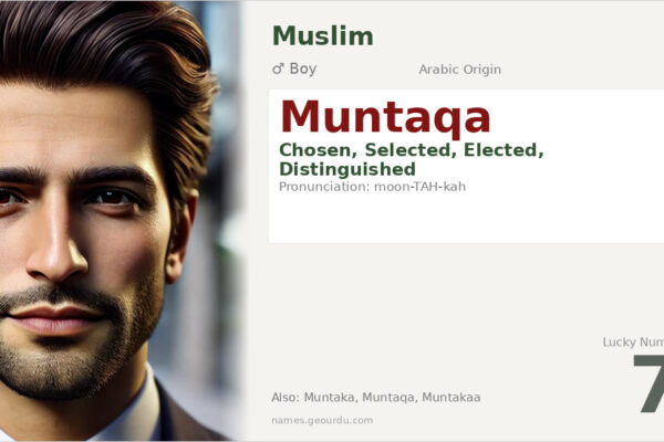 Muntaqa Name Meaning — Arabic Origin, Boy Name & Details (2025)