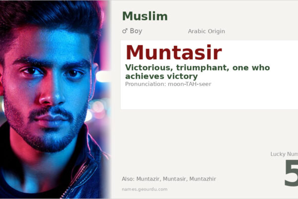 Muntasir Name Meaning — Arabic Origin, Boy’s Name & Details (2025)