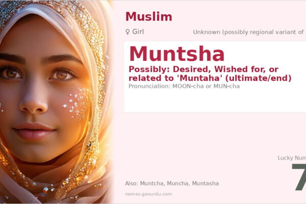 Muntsha Name Meaning — Origin, Gender & Details (2025)