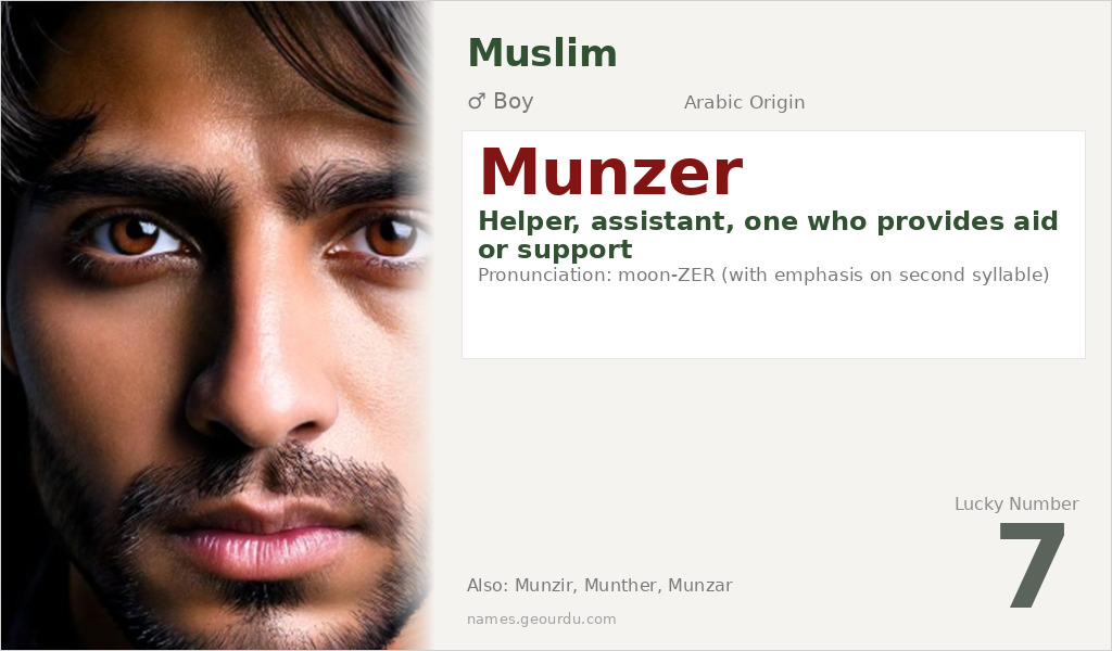 Munzer Name Meaning and Details