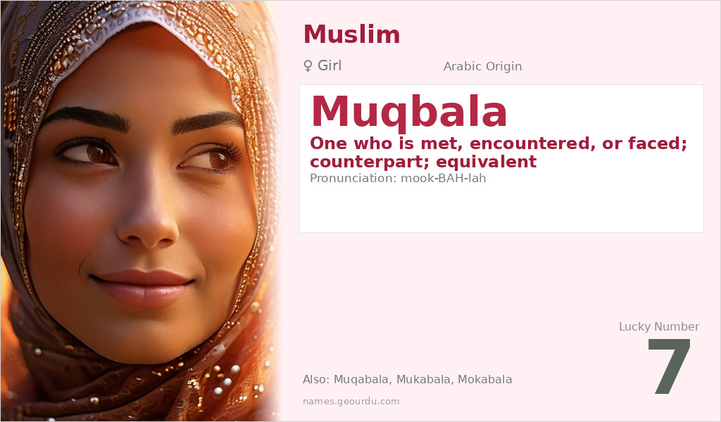 Muqbala Name Meaning and Details
