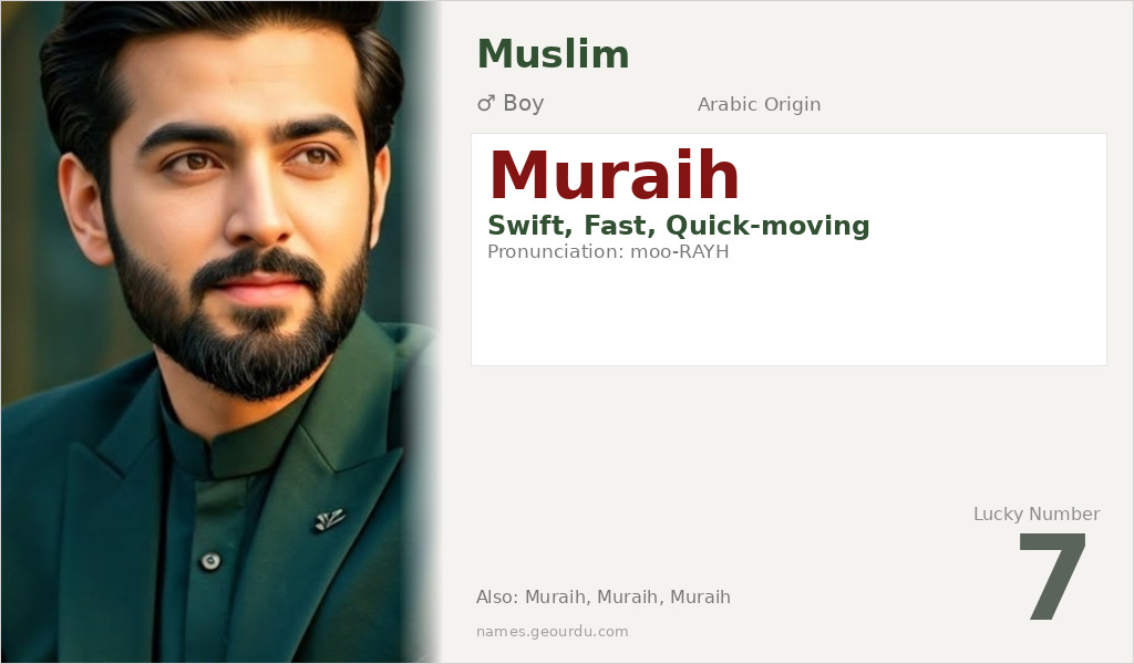 Muraih Name Meaning and Details