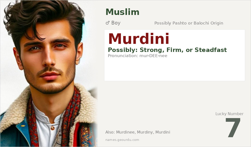 Murdini Name Meaning and Details
