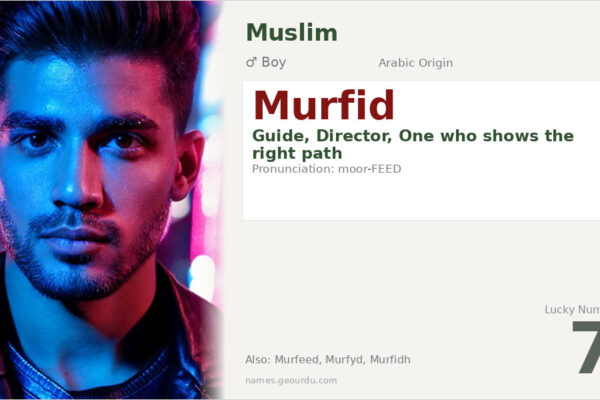 Murfid Name Meaning — Arabic Origin, Boy Name & Details (2025)