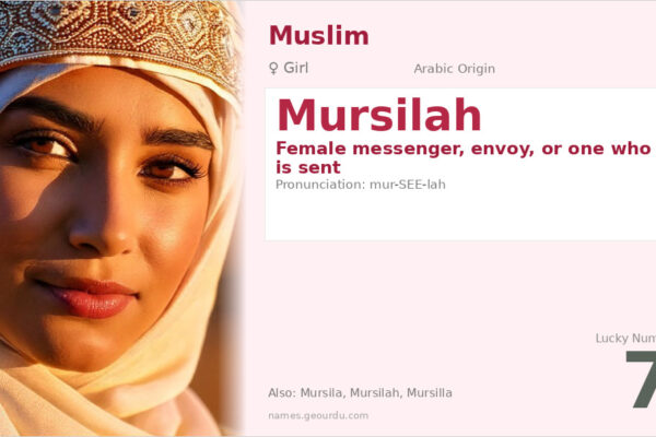 Mursilah Name Meaning — Arabic Origin, Girl Name & Islamic Significance (2025)