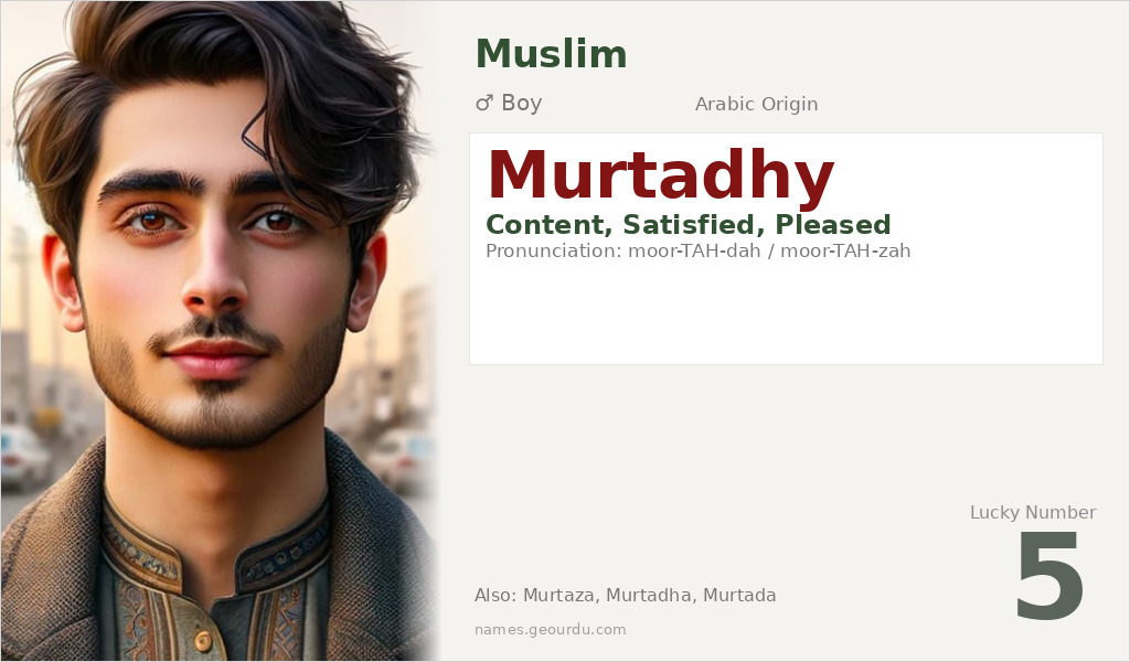 Murtadhy Name Meaning and Details