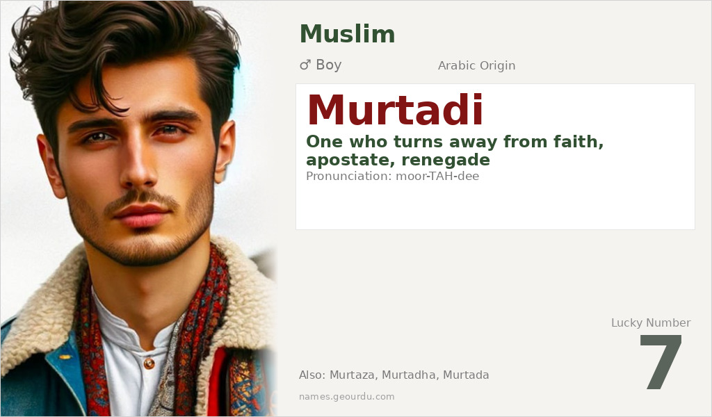 Murtadi Name Meaning and Details