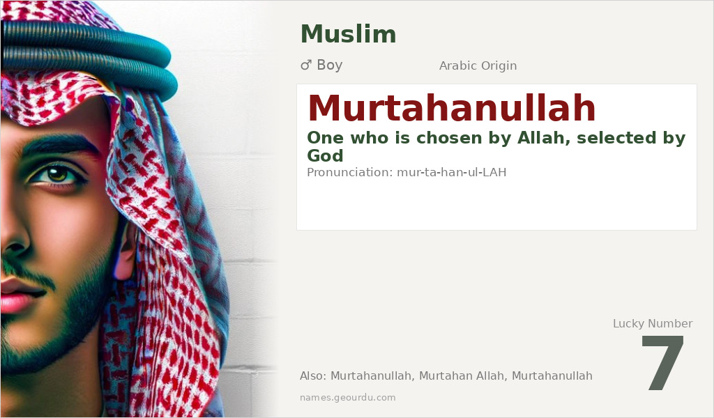 Murtahanullah Name Meaning and Details