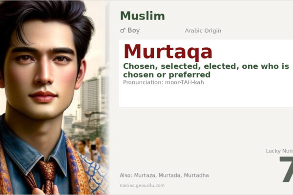 Murtaqa Name Meaning — Arabic Origin, Boy Name & Details (2025)