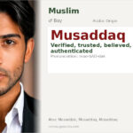 Musaddaq Name Meaning and Details