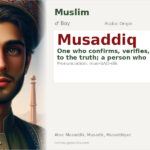 Musaddiq Name Meaning and Details