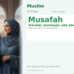 Musafah Name Meaning and Details