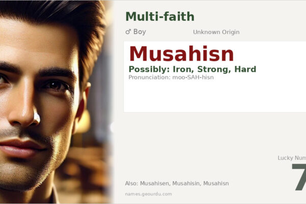 Musahisn Name Meaning — Origin, Gender & Details (2025)