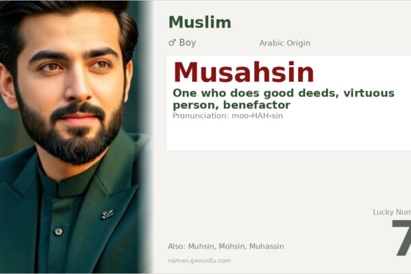 Musahsin Name Meaning — Arabic Origin, Boy Name & Details (2025)