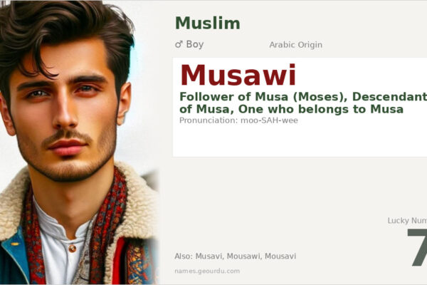 Musawi Name Meaning — Arabic Origin, Boy Name & Details (2025)