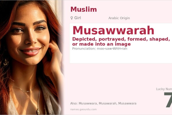 Musawwarah Name Meaning — Arabic Origin, Girl & Details (2025)
