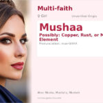 Mushaa Name Meaning and Details