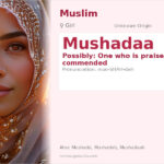 Mushadaa Name Meaning and Details