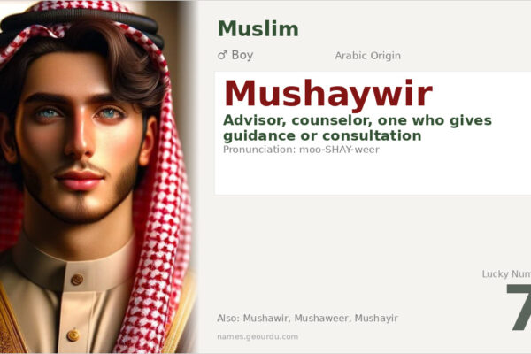 Mushaywir Name Meaning — Arabic Origin, Boy Name & Details (2025)