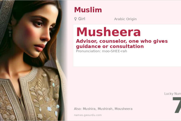 Musheera Name Meaning — Arabic Origin, Girl Name & Details (2025)