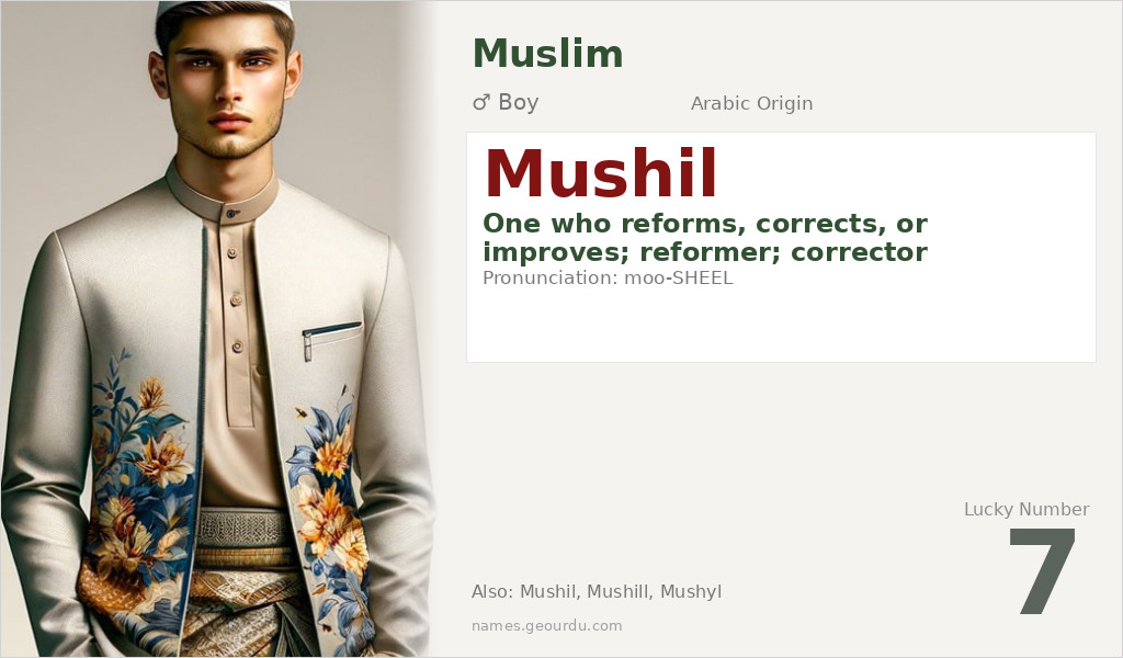 Mushil Name Meaning and Details