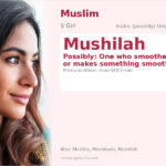 Mushilah Name Meaning and Details