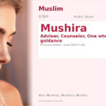 Mushira Name Meaning and Details