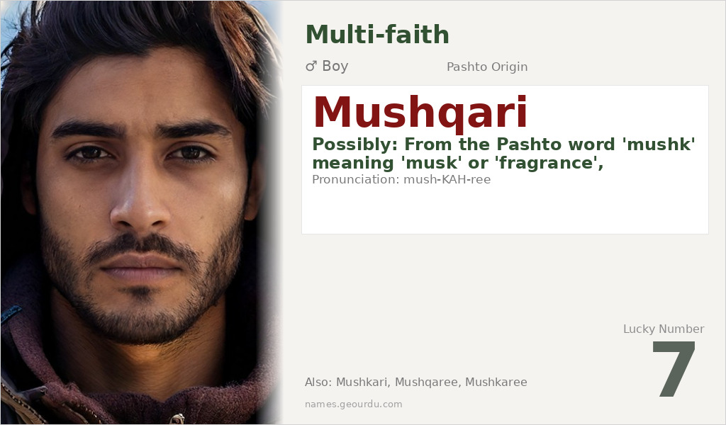 Mushqari Name Meaning and Details