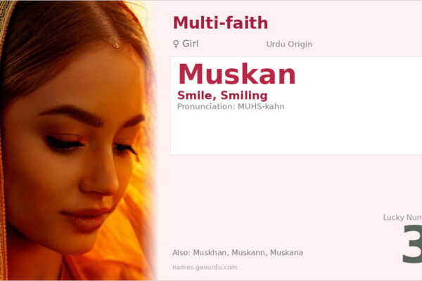Muskan Name Meaning — Origin, Gender & Details (2025)