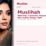 Muslihah Name Meaning and Details