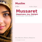 Mussaret Name Meaning and Details
