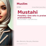 Mustahi Name Meaning and Details