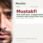 Mustakfi Name Meaning and Details