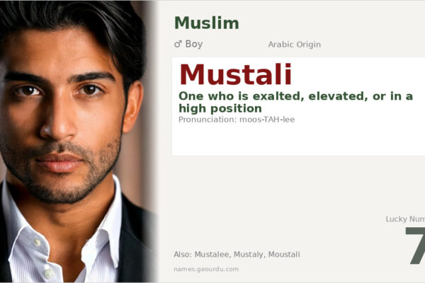 Mustali Name Meaning — Arabic Origin, Boy’s Name & Details (2025)