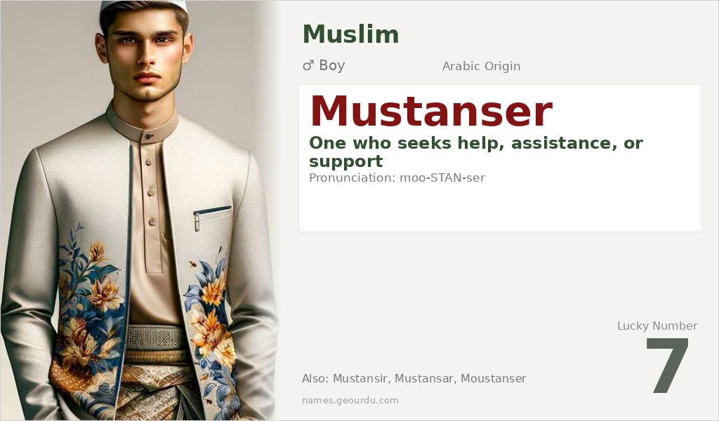 Mustanser Name Meaning and Details