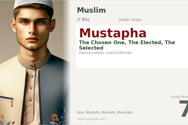 Mustapha Name Meaning — Arabic Origin, Boy & Islamic Significance (2025)