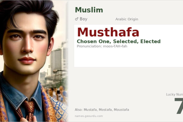 Musthafa Name Meaning — Arabic Origin, Boy Name & Islamic Significance (2025)